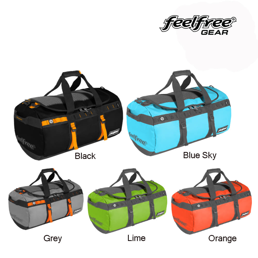 กระเป๋าเดินทางกันน้ำ พรีเมี่ยม FEELFREE CRUISER 72L สี GREY